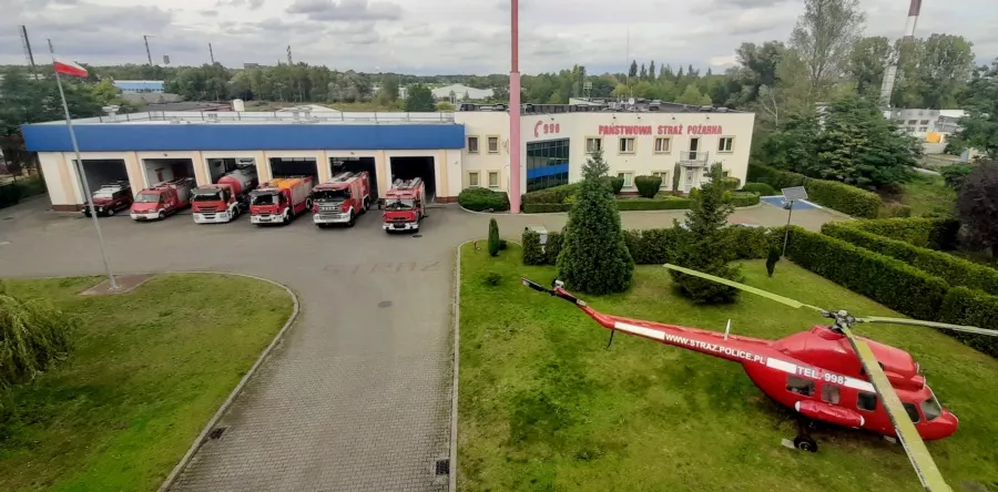 Dzień otwarty w Komendzie Powiatowej PSP Police